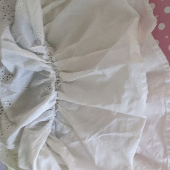 🌷18 months, OshKosh B'Gosh Jean and cotton skirt overall dress - Picture 7 of 8